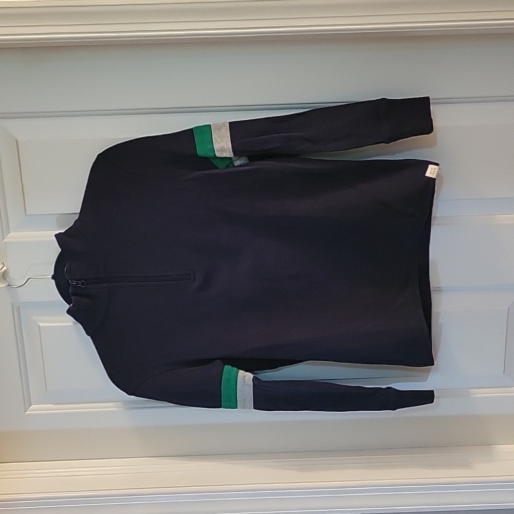 Gap navy cotton one quarter zip  sweater xl